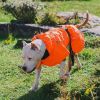 Dog Coats Small, Waterproof ,Warm Outfit Clothes Dog Jackets Small,Adjustable Drawstring Warm And Cozy Dog Sport Vest-(orange, size XL))